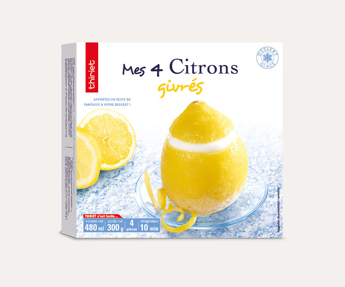 4 Citrons givrés