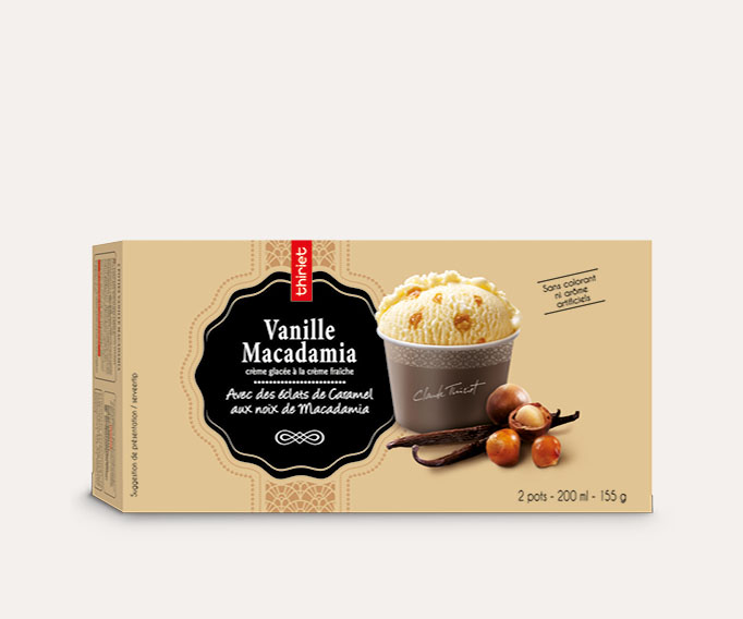 2 Pots individuels Vanille macadamia