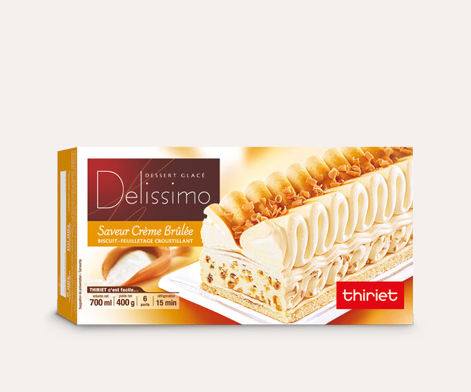 Delissimo™ saveur crème brûlée