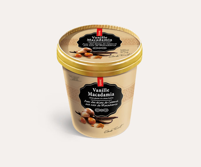 Pot Crème Glacée Vanille Macadamia