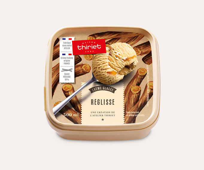 Crème glacée Réglisse