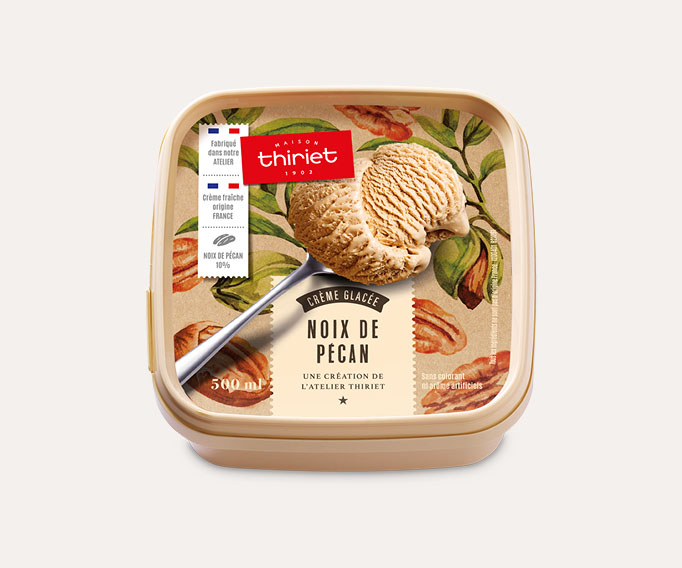 Crème glacée Noix de pécan