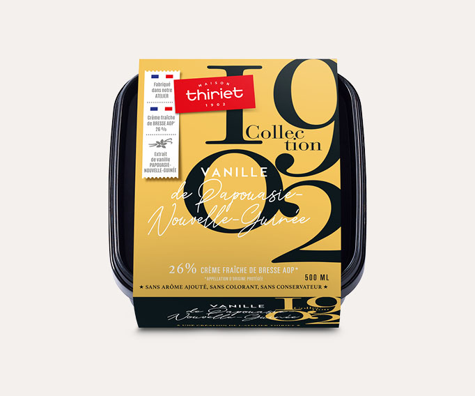 Crème glacée Vanille de Papouasie Collection 1902