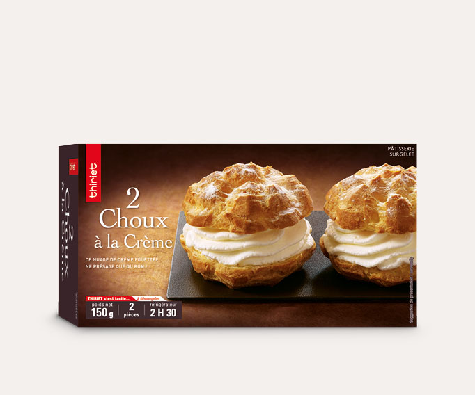2 Choux à la crème