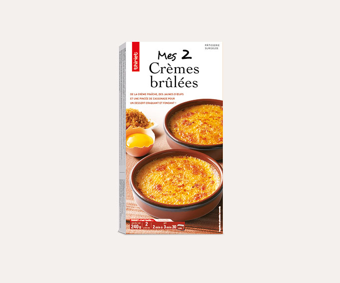 2 Crèmes brûlées