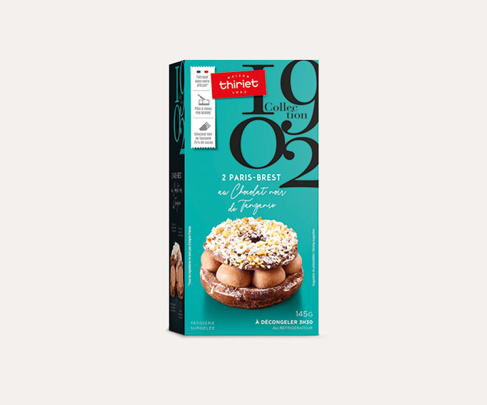 2 Paris-Brest au chocolat noir de Tanzanie