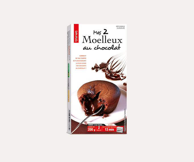 2 Moelleux au chocolat