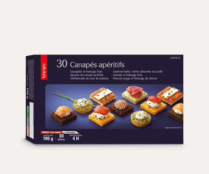 30 Canapés apéritifs