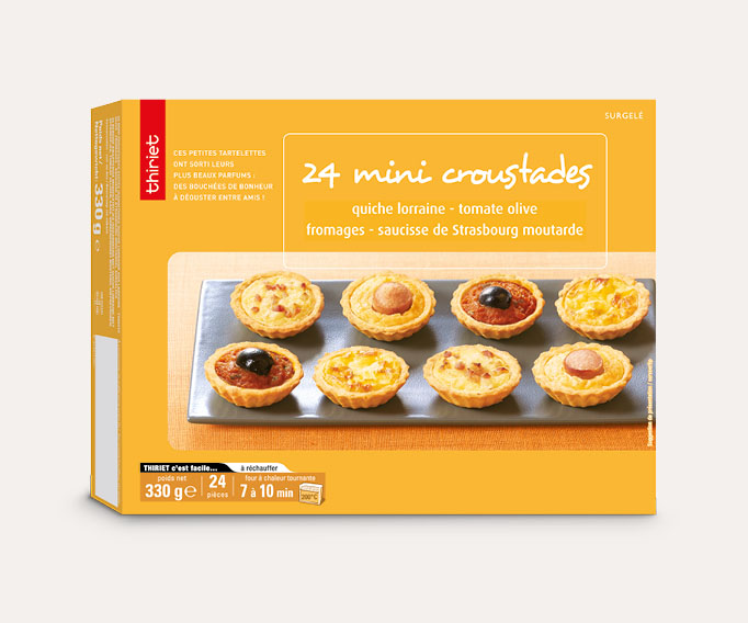 24 Mini croustades