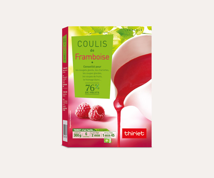 Coulis de framboise