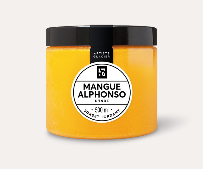 Sorbet Plein Fruit Mangue Alphonso d'Inde