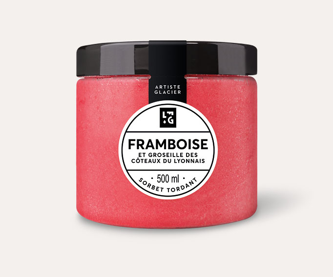 Sorbet Plein Fruit Framboise et groseille