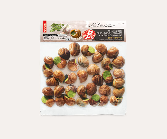 36 Escargots Bourgogne Label Rouge moyens