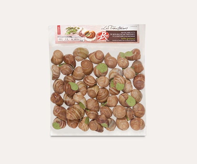 50 Escargots Bourgogne Label Rouge belle grosseur