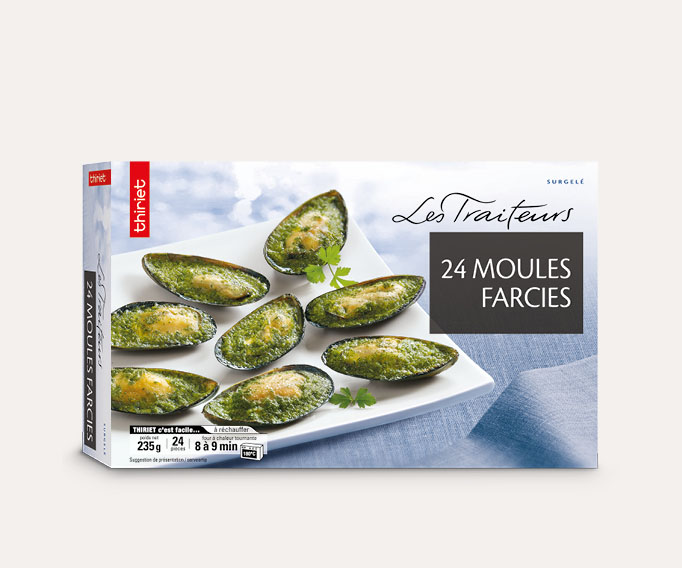 24 Moules farcies