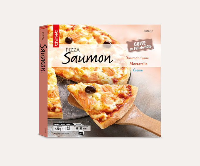 Pizza saumon