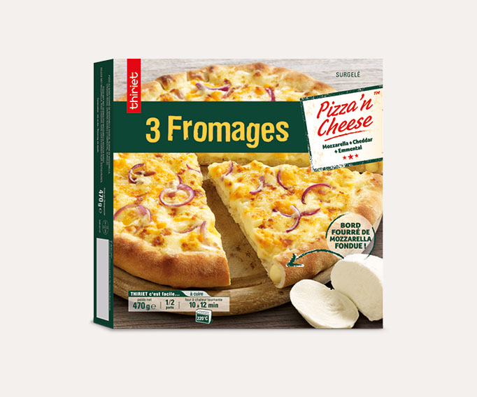 Pizza'n cheese™ 3 fromages