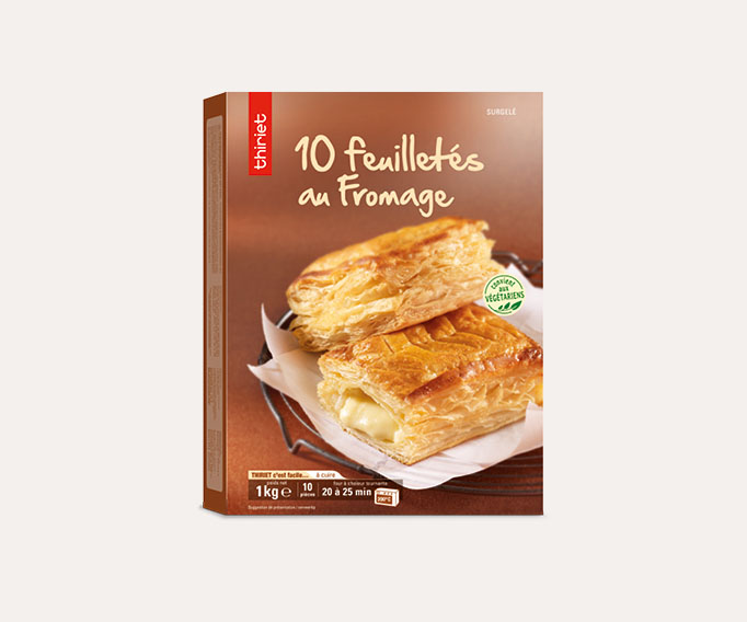 10 Feuilletés à l'emmental
