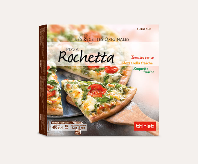 Pizzas cuites sur pierre Lot de 2 boîtes au choix