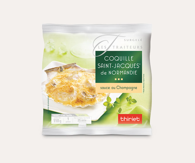 Coquille St-Jacques* de Normandie (noix 50%)