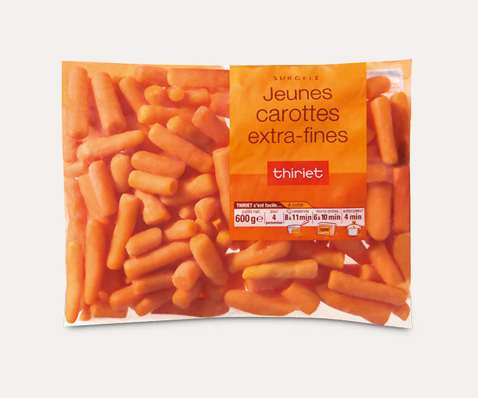Jeunes carottes extra-fines
