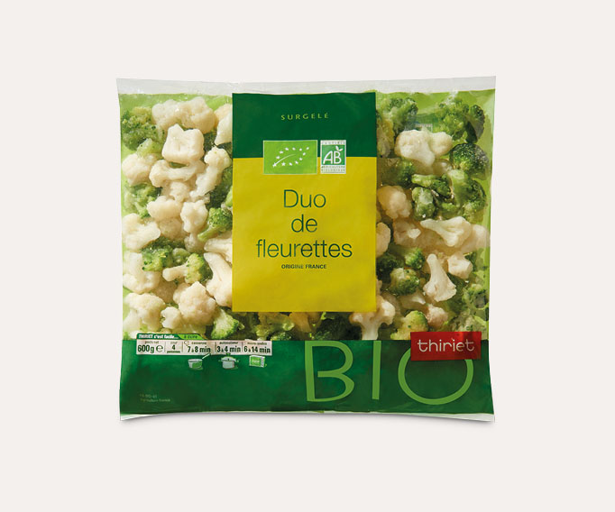 Duo de fleurettes biologiques