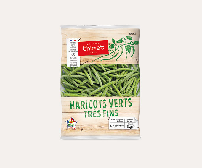 Haricots verts très fins