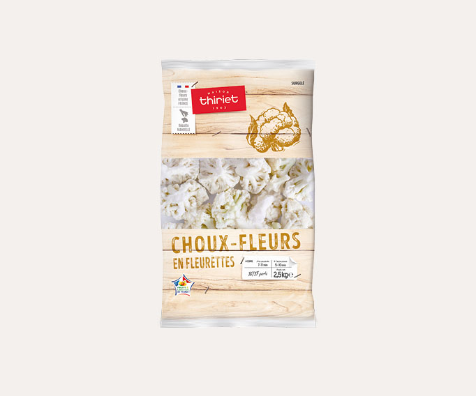 Choux-fleurs en fleurettes