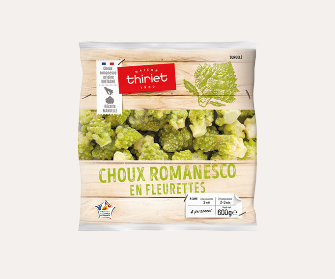 Choux romanesco en fleurettes