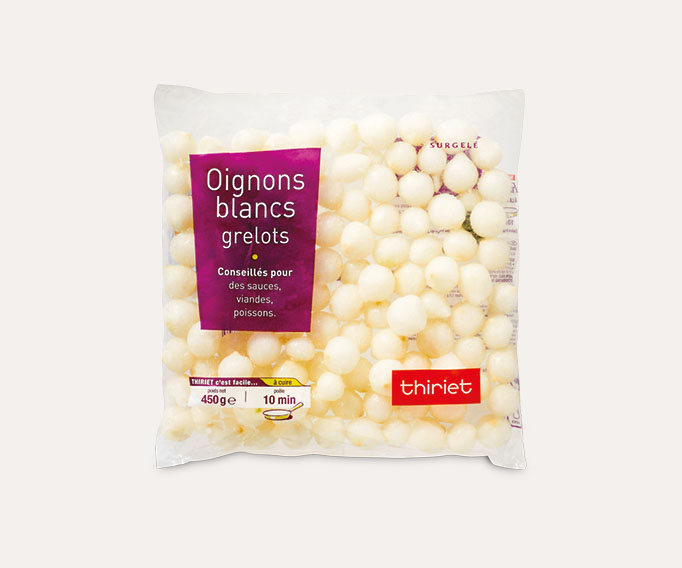 Oignons blancs grelots