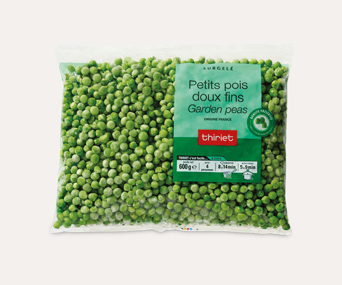 Petits pois doux fins 'Garden Peas'
