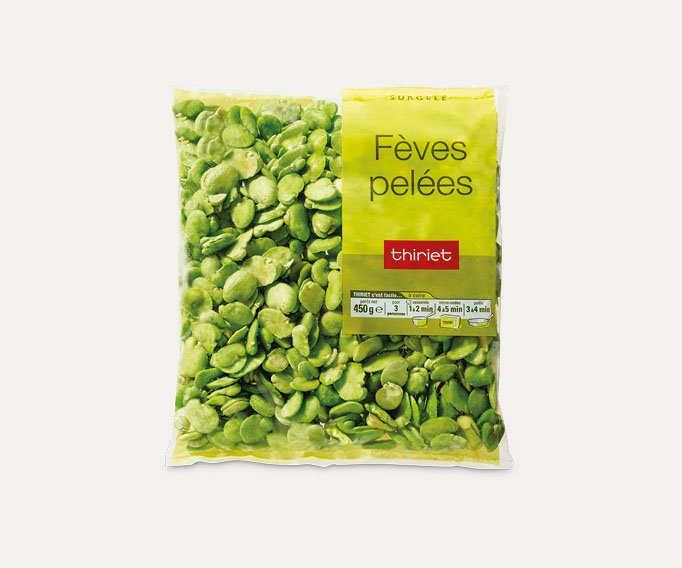 Fèves pelées