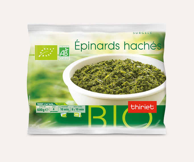 Epinards hachés biologiques