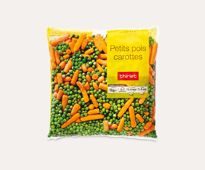 Petits pois/carottes