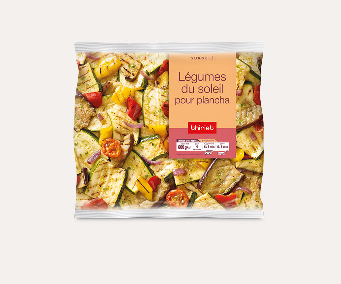 Légumes du soleil pour plancha