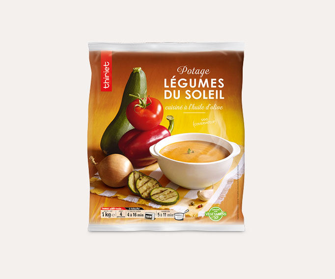 Potage aux légumes du soleil