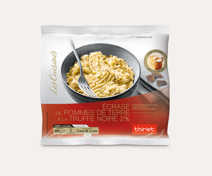 Ecrasé de pommes de terre à la truffe noire 2 %