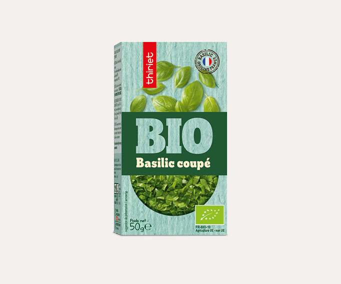 Basilic coupé biologique