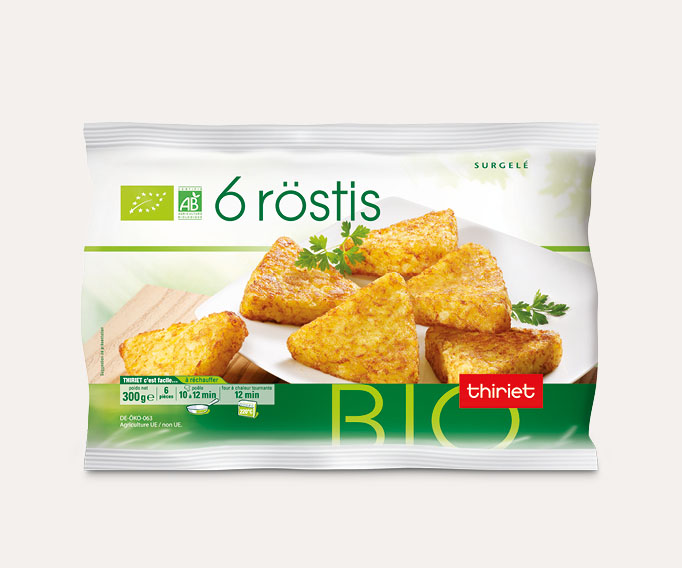 6 Röstis biologiques