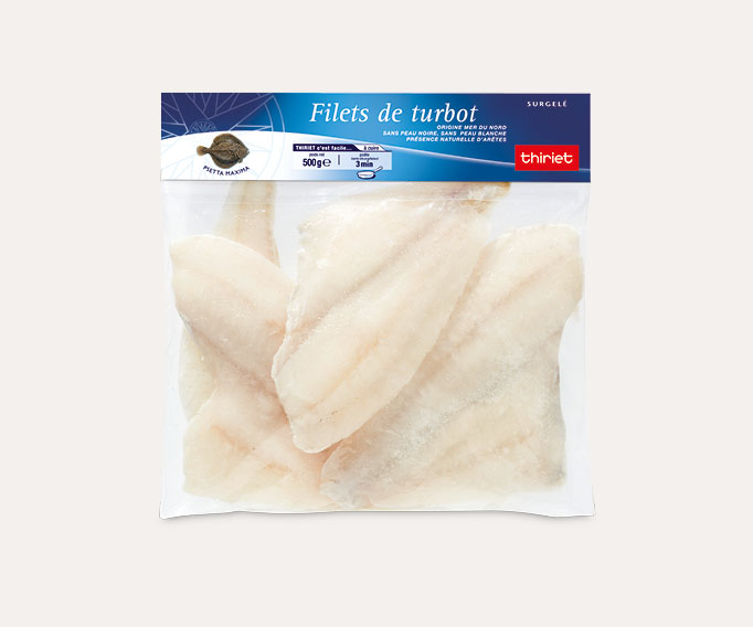 Filets de turbot