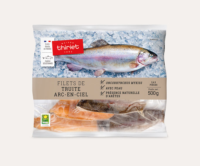 Filets de truite - Arc-en-Ciel