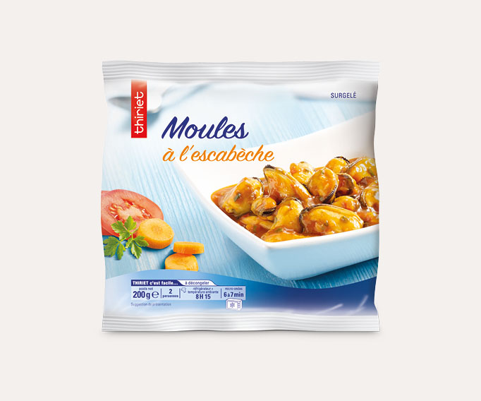 Moules à l'escabèche