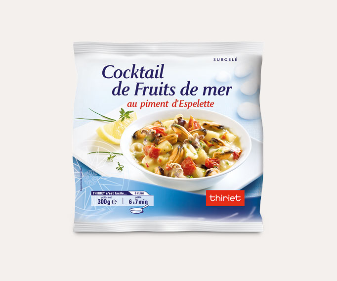 Cocktail de fruits de mer au piment d'Espelette