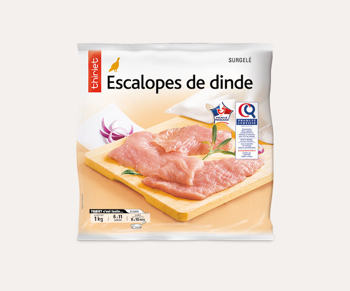 Escalopes de dinde