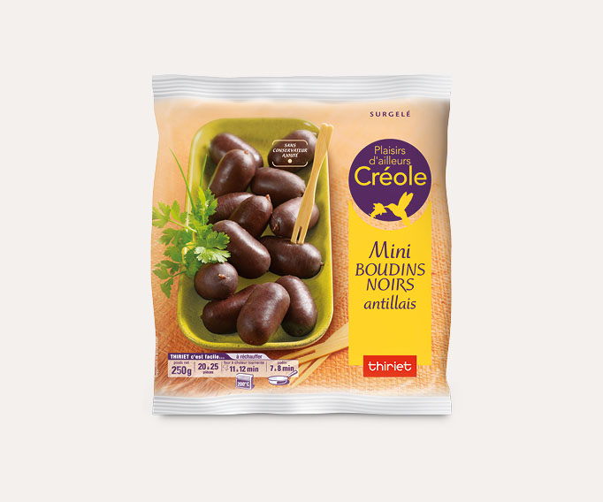Mini boudins noirs antillais
