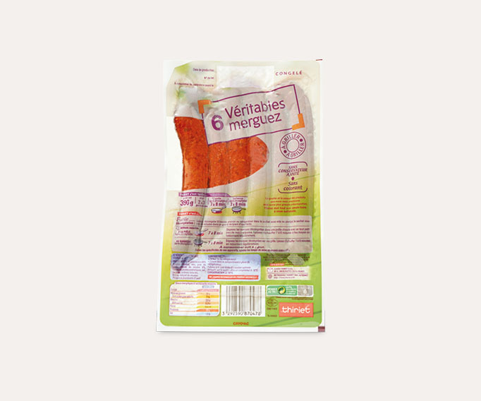 Saucisses Lot de 2 sachets au choix