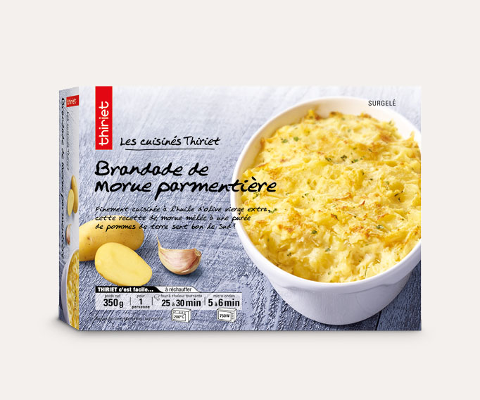 Brandade de morue parmentière