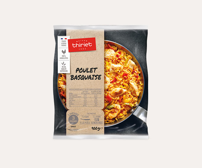 Poulet basquaise