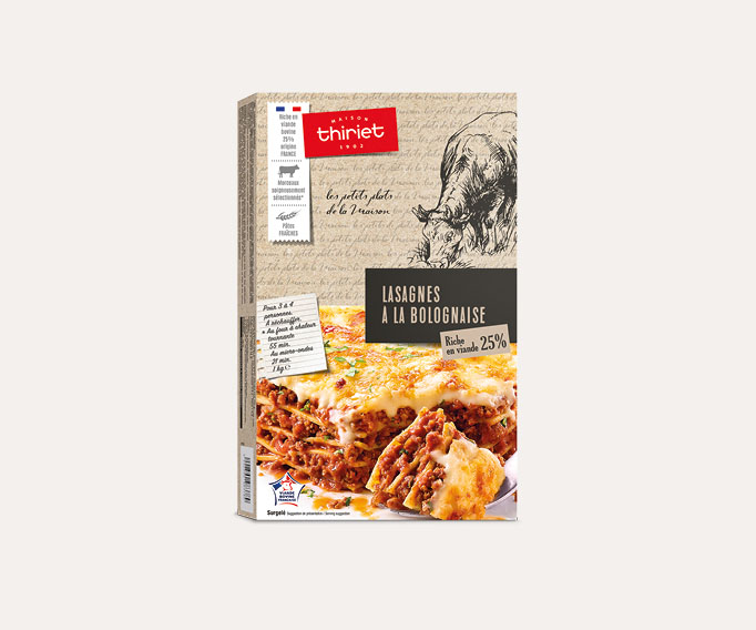 Lasagnes à la bolognaise Lot de 2 boîtes