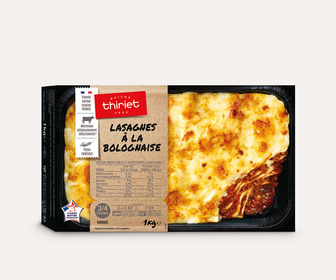 Lasagnes à la bolognaise